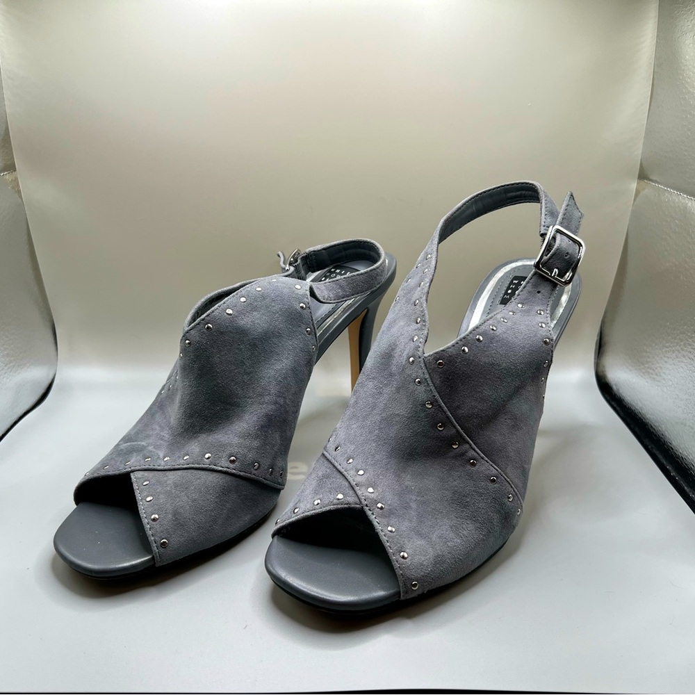 White House Black Market Peep Toe Sling Back